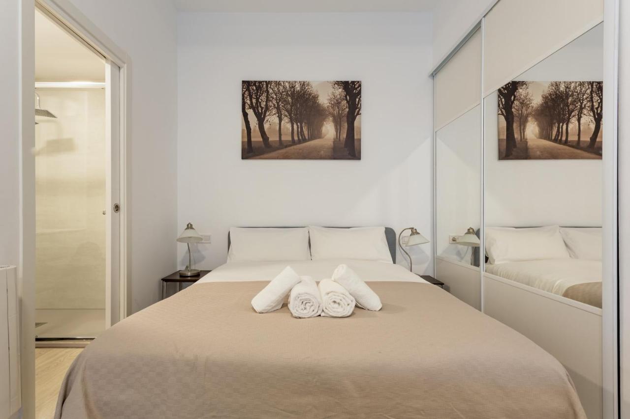 1 Bedroom 1 Bathroom Furnished - Av De America - Studio - Mintystay Madrid Kültér fotó